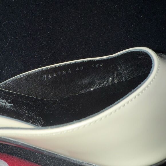 Brand new with box Gucci Cream Mules Sleek Leather Design - Picture 11 of 11